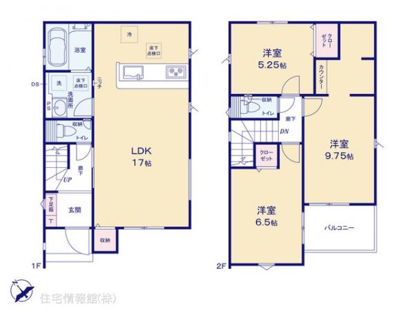 新築戸建 千葉県船橋市八木が谷１丁目21-13 京成松戸線二和向台駅 3,190万円
