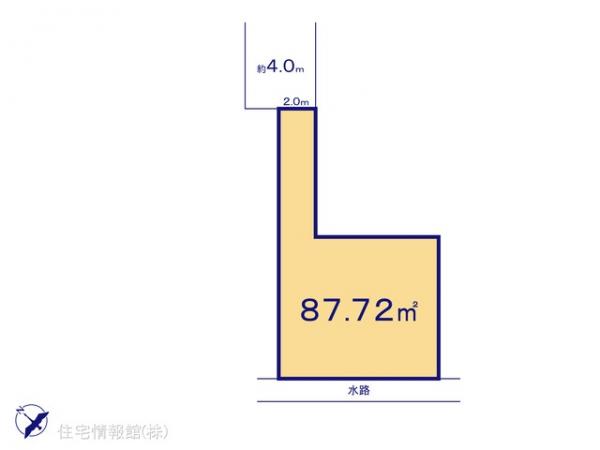 土地 埼玉県越谷市大字上間久里128-7 東武伊勢崎線せんげん台駅 390万円