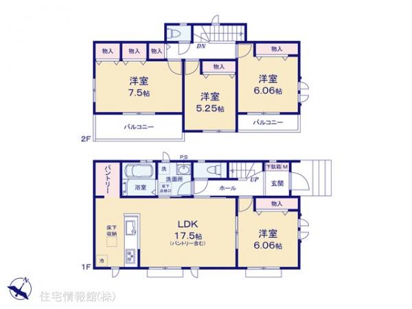新築戸建 埼玉県上尾市緑丘４丁目10-8 JR高崎線北上尾駅 4,790万円