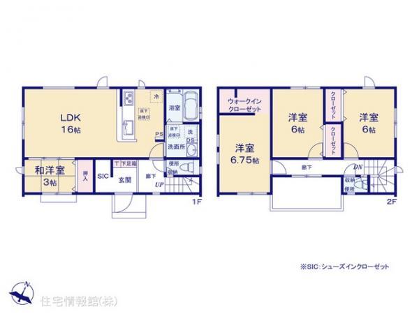 新築戸建 埼玉県富士見市上沢２丁目 東武東上線鶴瀬駅 4,680万円