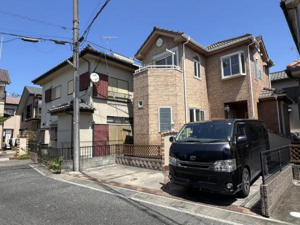 久喜市久喜東4丁目 前面道路含む現地写真