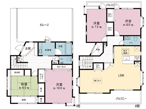 中古戸建 宇都宮市若松原３丁目 JR東北本線 (宇都宮線）雀宮駅 2,500万円