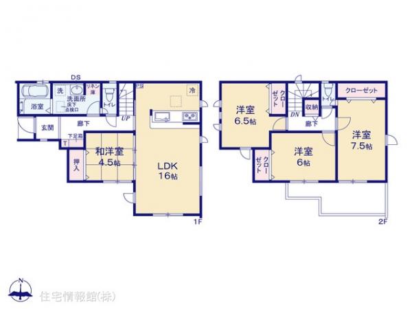 新築戸建 千葉県松戸市松飛台118-3 京成松戸線五香駅 4,130万円