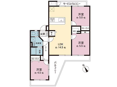 中古マンション 平塚市高村 JR東海道本線(東京〜熱海)平塚駅 1,399万円