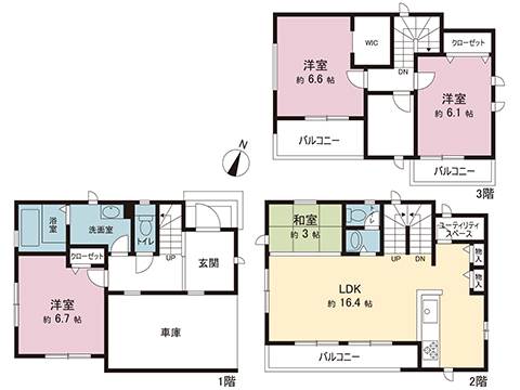 中古戸建 綾瀬市寺尾西２丁目 相鉄本線かしわ台駅 3,580万円