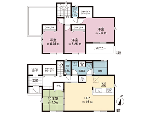 新築戸建 宇都宮市宝木本町 JR東北本線 (宇都宮線）宇都宮駅 2,860万円