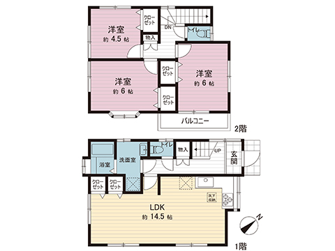 中古戸建 川崎市多摩区南生田２丁目 小田急線生田駅 2,897万円