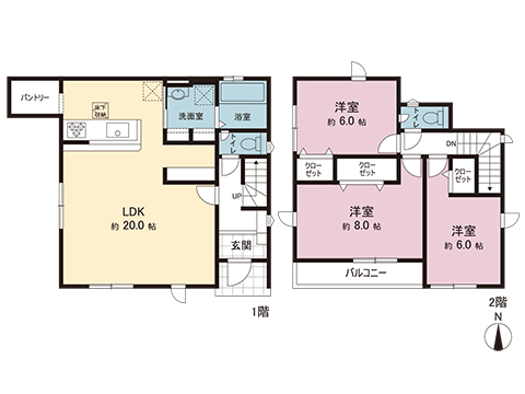 新築戸建 綾瀬市小園 小田急線海老名駅 3,480万円