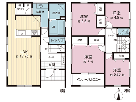 新築戸建 市原市椎の木台１丁目 JR内房線姉ヶ崎駅 2,690万円
