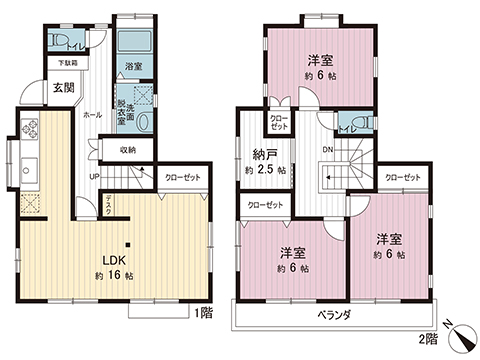 中古戸建 横浜市磯子区滝頭１丁目 横浜市営地下鉄ブルーライン蒔田駅 2,600万円