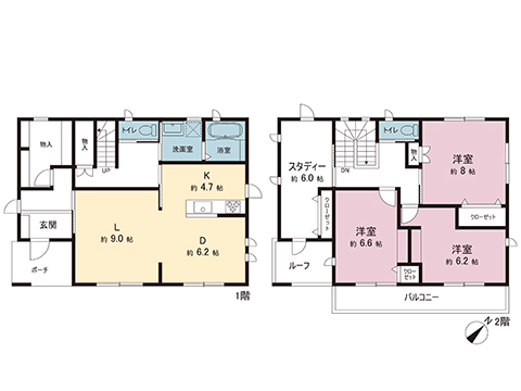 中古戸建 千葉市美浜区磯辺３丁目 JR京葉線検見川浜駅 7,280万円
