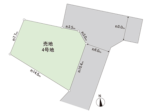 土地 町田市薬師台１丁目 小田急線玉川学園前駅 2,880万円