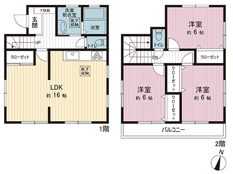 中古戸建 昭島市美堀町２丁目 JR青梅線昭島駅 2,999万円