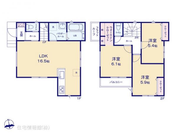 新築戸建 東京都八王子市片倉町113-4 京王高尾線京王片倉駅 3,990万円