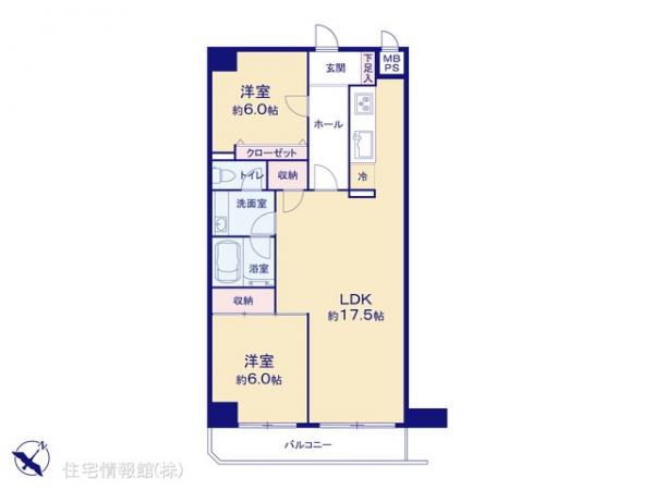 中古マンション 埼玉県上尾市大字上尾下1049-1 埼玉新都市交通伊奈線沼南駅 1,990万円