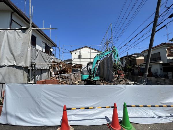 府中市是政１丁目 土地 現地土地写真