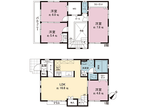 中古戸建 川口市三ツ和３丁目 埼玉高速鉄道南鳩ケ谷駅 4,198万円