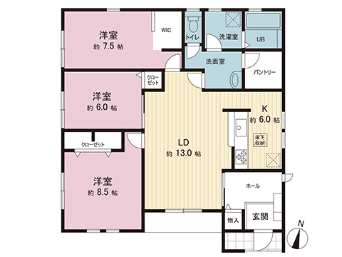 新築戸建 宇都宮市中里町 JR東北本線（宇都宮線）宇都宮駅 3,290万円