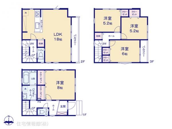 新築戸建 埼玉県さいたま市南区辻１丁目526-1 JR京浜東北線南浦和駅 6,199万円