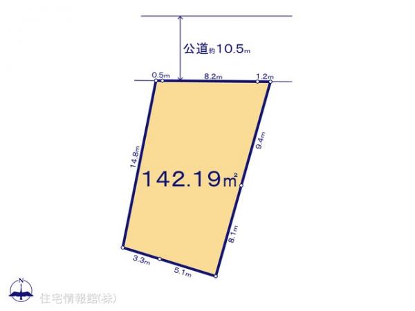 土地 神奈川県中郡大磯町国府本郷1120-1 JR東海道本線(東京〜熱海)大磯駅 1,750万円