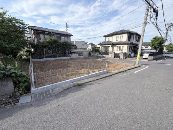 町田市図師町1582番 前面道路含む現地写真