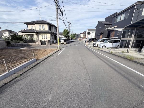 町田市図師町1582番 前面道路含む現地写真
