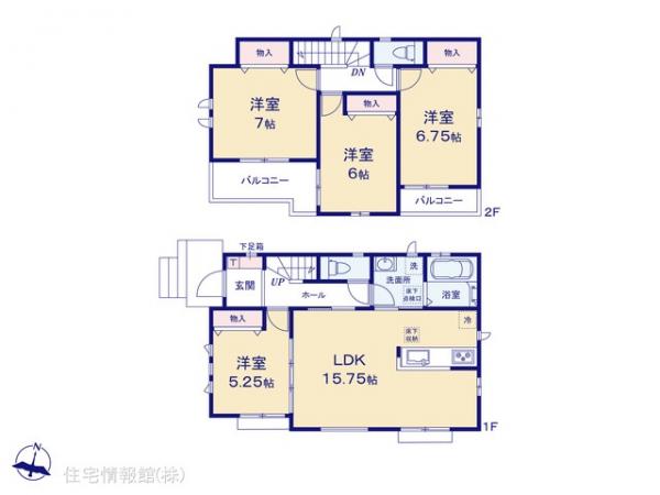 新築戸建 千葉県八千代市勝田台５丁目11-13 京成本線勝田台駅 3,790万円