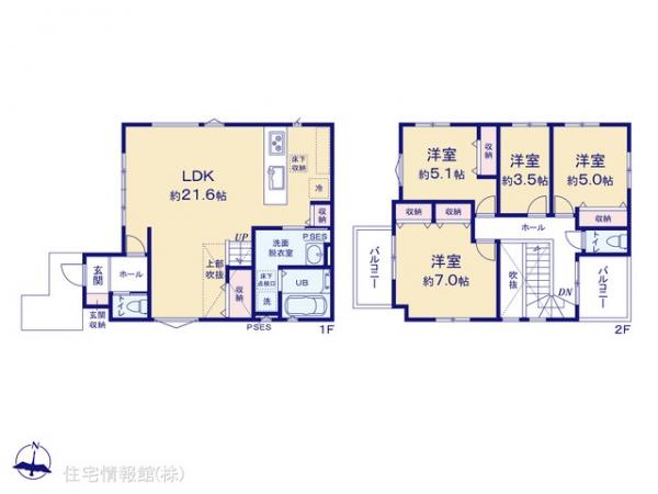 新築戸建 千葉県千葉市中央区仁戸名町682-60 京成千原線大森台駅 2,998万円