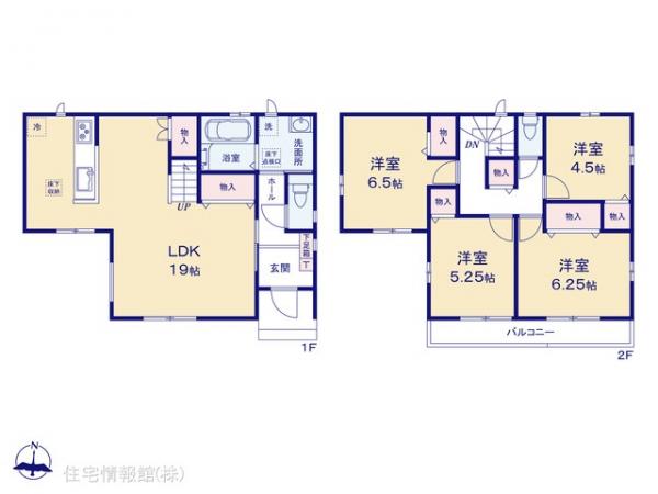 新築戸建 千葉県船橋市大穴北１丁目25-9 京成松戸線三咲駅 3,190万円
