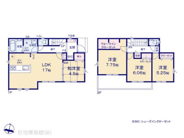 新築戸建 埼玉県越谷市登戸町26-12 JR武蔵野線南越谷駅 5,399万円