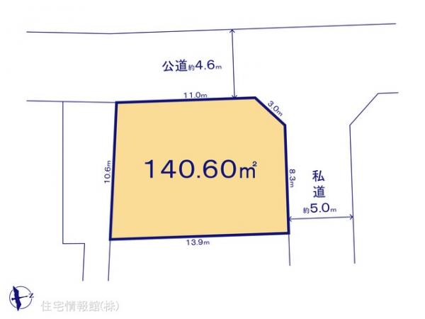 土地 東京都八王子市上壱分方町345 JR中央線西八王子駅 1,930万円