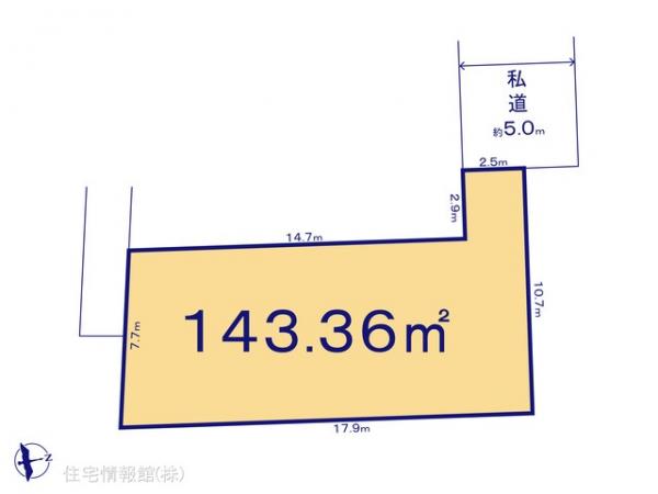 土地 東京都八王子市上壱分方町345 JR中央線西八王子駅 1,580万円