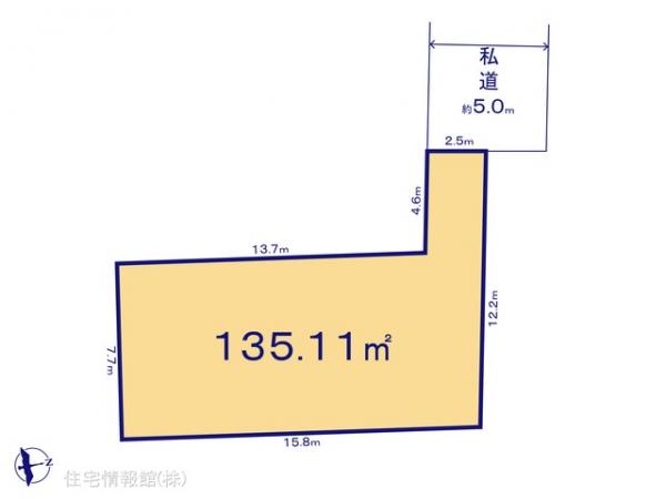 土地 東京都八王子市上壱分方町345 JR中央線西八王子駅 1,480万円