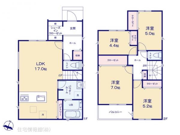 新築戸建 神奈川県横浜市金沢区釜利谷南２丁目1365-74 京急本線金沢文庫駅 4,790万円