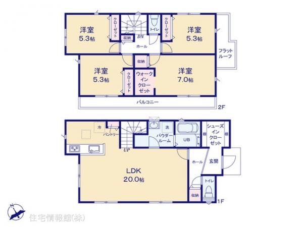 新築戸建 神奈川県横浜市港南区芹が谷１丁目 京急本線上大岡駅 4,590万円
