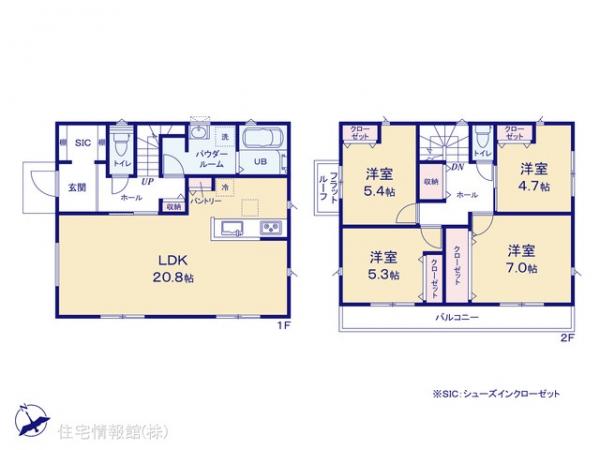 新築戸建 神奈川県横浜市港南区芹が谷１丁目 京急本線上大岡駅 4,590万円