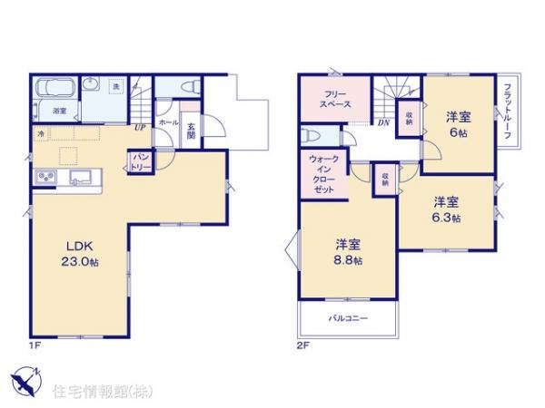 新築戸建 埼玉県北足立郡伊奈町栄４丁目145-2 JR東北本線（宇都宮線）蓮田駅 4,198万円