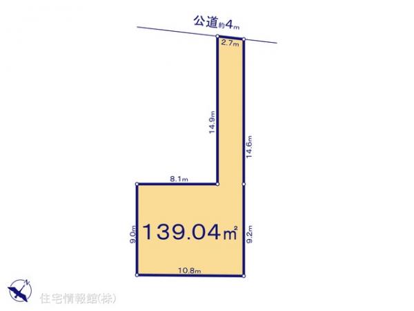 土地 埼玉県ふじみ野市大井中央３丁目9-15 東武東上線ふじみ野駅 2,390万円