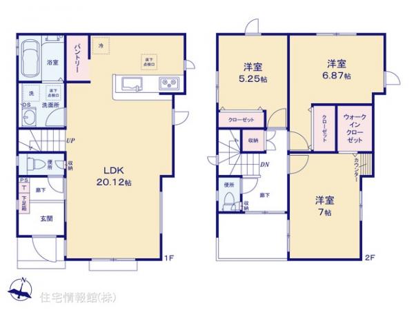 新築戸建 東京都練馬区石神井台３丁目5 西武池袋線大泉学園駅 7,770万円