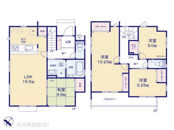 新築戸建 埼玉県桶川市北１丁目1495-2 JR高崎線桶川駅 4,798万円