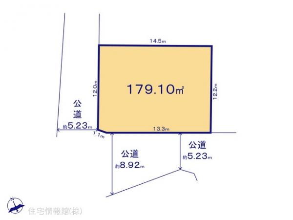 土地 千葉県木更津市貝渕３丁目467-3 JR内房線木更津駅 1,800万円