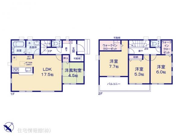 新築戸建 千葉県野田市中里 東武野田線川間駅 2,680万円