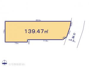 土地 千葉県市川市大野町３丁目231-1 JR武蔵野線市川大野駅 23800000