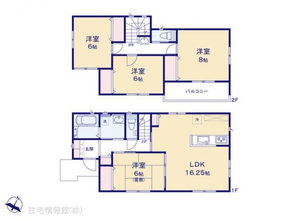 新築戸建 埼玉県日高市高萩東１丁目2176-103 JR川越線武蔵高萩駅 2,690万円