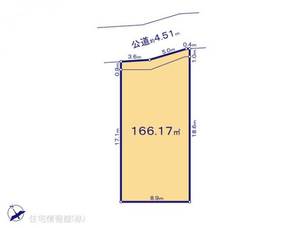 土地 千葉県流山市松ケ丘６丁目400-11 千代田常磐線南柏駅 3,499万円