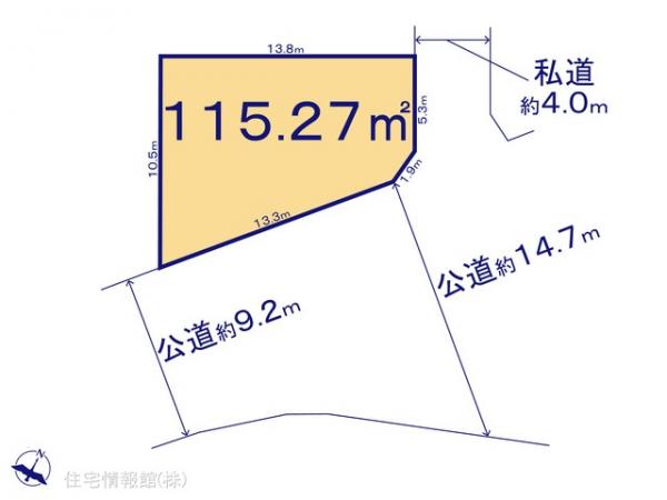 土地 千葉県市川市曽谷８丁目817-8 北総鉄道秋山駅 2,799万円