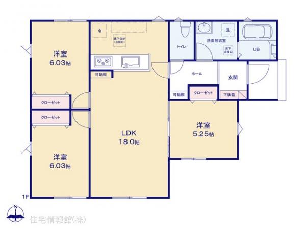 新築戸建 埼玉県吉川市中曽根２丁目10-17 JR武蔵野線吉川美南駅 4,999万円
