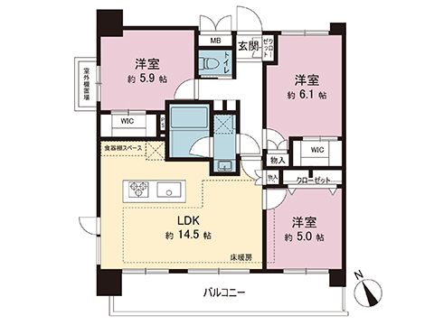 中古マンション 川越市連雀町 西武新宿線本川越駅 3,999万円