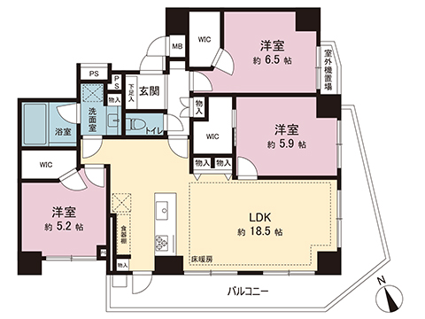 中古マンション 川越市連雀町 西武新宿線本川越駅 4,499万円
