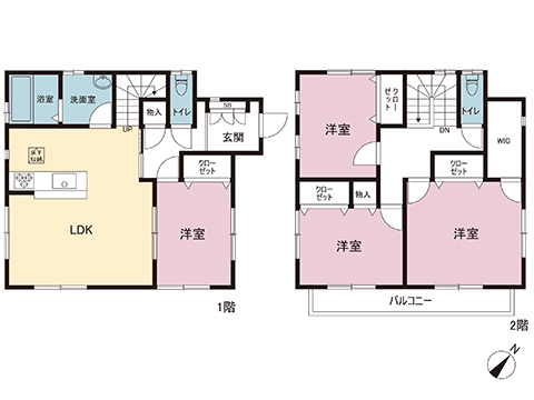 中古戸建 木更津市港南台４丁目 JR内房線君津駅 2,480万円